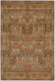 Nourison Living Treasures LI02 Persian Machine Made Loomed Indoor only Area Rug Multicolor 3'6" x 5'6" 99446670823