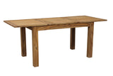 Porter Designs Urban Solid Sheesham Wood 52" - 76" Butterfly Extension Contemporary Dining Table Natural 07-117-01-1126