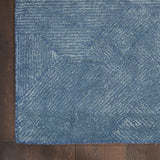 Nourison Michael Amini Ma30 Star SMR01 Glam Handmade Hand Tufted Indoor only Area Rug Blue 7'9" x 9'9" 99446881106