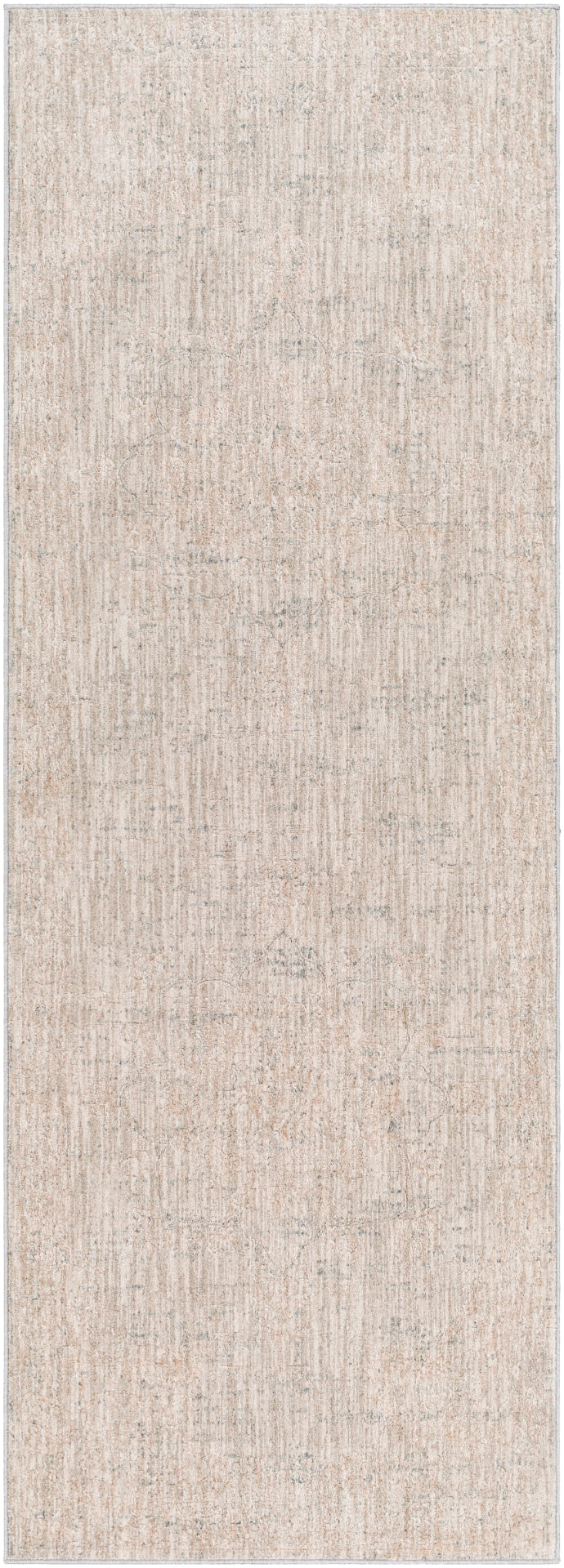 Laila LAA-2301 Traditional Polyester Rug LAA2301-9122 Camel, Light Gray, Taupe, Beige, Charcoal, Medium Gray, Cream 100% Polyester 9' x 12'2"