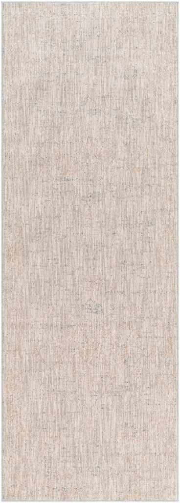Laila LAA-2301 Traditional Polyester Rug LAA2301-2773 Camel, Light Gray, Taupe, Beige, Charcoal, Medium Gray, Cream 100% Polyester 2'7" x 7'3"