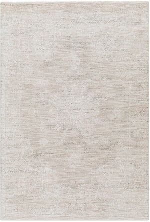 Laila LAA-2301 Traditional Polyester Rug LAA2301-710RD Camel, Light Gray, Taupe, Beige, Charcoal, Medium Gray, Cream 100% Polyester 7'10" Round