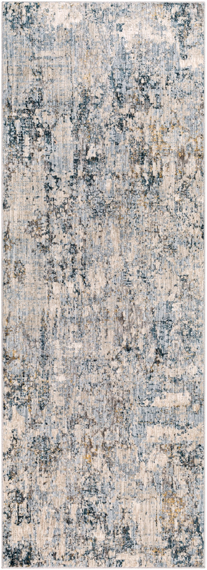Laila LAA-2305 Modern Polyester Rug LAA2305-9122 Light Gray, Navy, Camel, Wheat, Charcoal, Medium Gray, Beige, Taupe, Cream 100% Polyester 9' x 12'2"