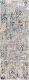 Laila LAA-2305 Modern Polyester Rug LAA2305-2773 Light Gray, Navy, Camel, Wheat, Charcoal, Medium Gray, Beige, Taupe, Cream 100% Polyester 2'7" x 7'3"