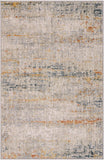 Laila LAA-2308 Modern Polyester Rug LAA2308-9122 Teal, Sage, Burnt Orange, Saffron, Medium Gray, Light Gray, Cream 100% Polyester 9' x 12'2"