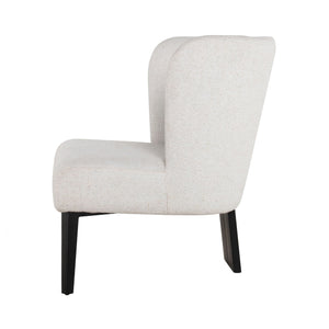 VIG Furniture Divani Casa Ladean - Modern White Accent Chair VGEUGD8767BLK-WHT-CH