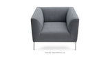 Laguna Arm Chair Grey Tweed