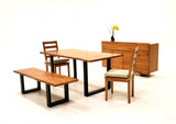 VIG Furniture Modrest Lance Modern Ash Wood Dining Chair w/ Cushion (Set of 2) VGWH181110201 VGWH181110201