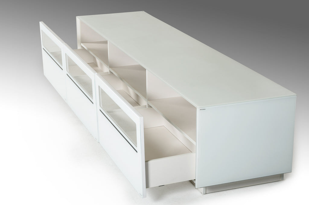 VIG Furniture Modrest Landon Contemporary White TV Stand VGBBSJ8202-WHT