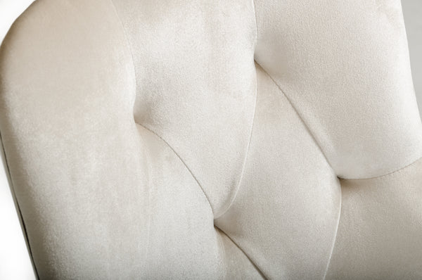 VIG Furniture A&X Larissa Modern White Fabric Dining Chair VGUNCC016-WHT