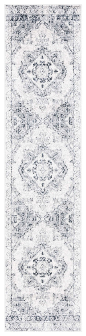 Safavieh Layla 104 Power Loomed Rug Ivory Grey / Charcoal 9' x 12'