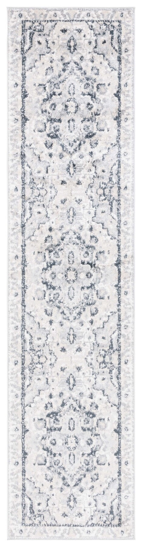 Safavieh Layla 107 Power Loomed Rug Ivory Grey / Charcoal 9' x 12'