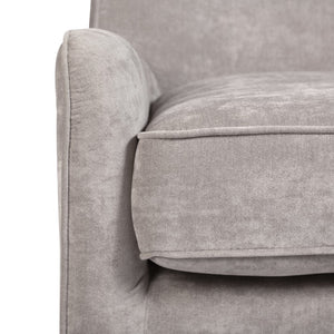 Porter Designs Kristina Mid-Century Modern Modern Accent Chair Gray 01-201C-06-192