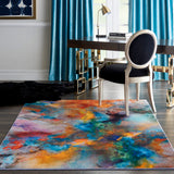 Nourison Le Reve LER03 Artistic Machine Made Tufted Indoor only Area Rug Multicolor 5'3" x 7'3" 99446494313