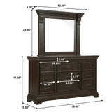 Pulaski Furniture Caldwell 11 Drawer Dresser P012100-PULASKI P012100-PULASKI