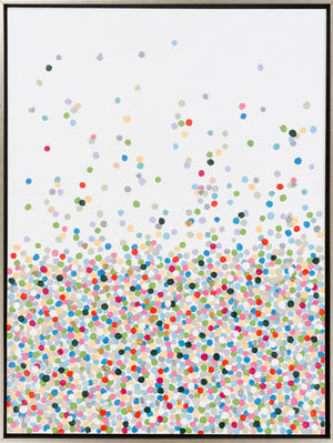 Confetti LDY-6000 Modern Polystyrene Wall Art - Stock LDY6000-3648  Polystyrene 48"H x 36"W