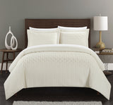 Jazmine Beige King 3pc Comforter Set