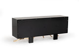VIG Furniture Modrest Legend Modern Black & Gold Buffet VGVCG8111-BLK