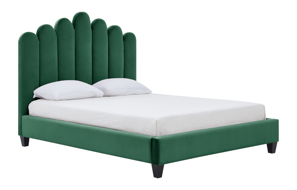 Welsh Dark Green King Bed