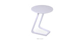 Leslie End Table Set: Leslie End Table White Lacquer