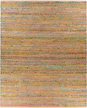 Lexington LEX-2316 Cottage Jute, Cotton Rug LEX2316-810 Beige, Camel, Navy, Saffron, Bright Orange, Burnt Orange, Emerald, Sky Blue, Black 60% Jute, 40% Cotton 8' x 10'