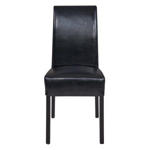 Valencia Bonded Leather Dining Chair Set of 2 - Stylish, Modern Design for Any Dining Room Decor
