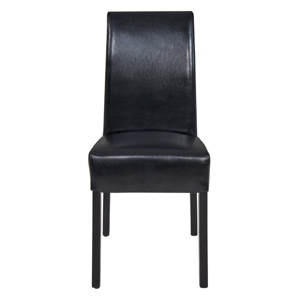 Valencia Bonded Leather Dining Chair Set of 2 - Stylish, Modern Design for Any Dining Room Decor