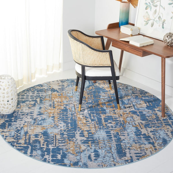Safavieh Lagoon 174 Power Loomed 60% Polypropylene/40% Polyester Contemporary Rug LGN174M-9
