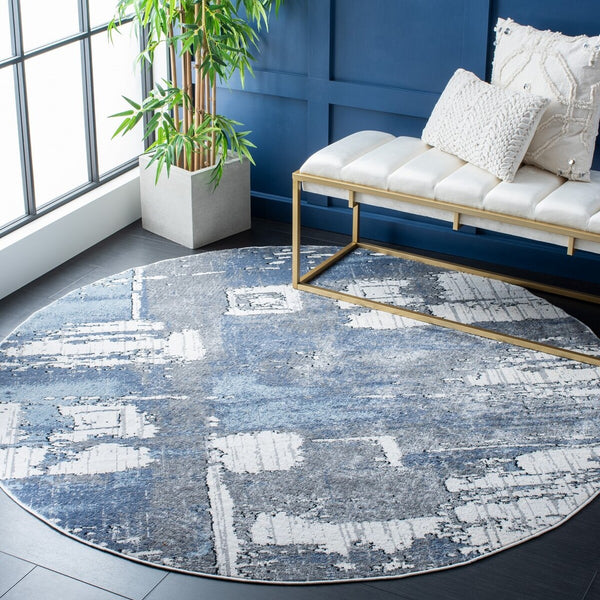 Safavieh Lagoon 186 Power Loomed 60% Polypropylene/40% Polyester Contemporary Rug LGN186F-9