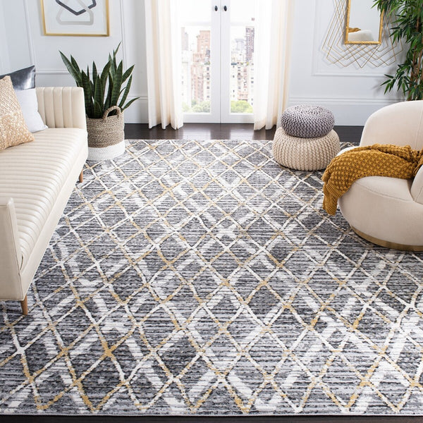 Safavieh Lagoon 515 Power Loomed 60% Polypropylene + 40% Polyester Bohemian Rug LGN515F-9