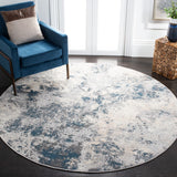 Lagoon 500 Lagoon 522 Contemporary Power Loomed 60% Polypropylene 40% Polyester Rug Grey / Turquoise