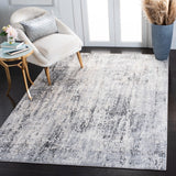 Lagoon 500 Lagoon 536 Contemporary Power Loomed 60% Polypropylene 40% Polyester Rug Ivory / Grey