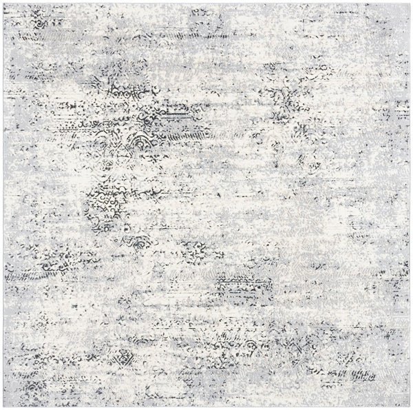 Lagoon 500 Lagoon 536 Contemporary Power Loomed 60% Polypropylene 40% Polyester Rug Ivory / Grey