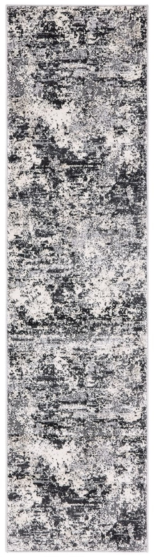 Lagoon 500 Lagoon 570 Contemporary Power Loomed 60% Polypropylene 40% Polyester Rug Ivory / Grey