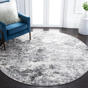 Lagoon 500 Lagoon 570 Contemporary Power Loomed 60% Polypropylene 40% Polyester Rug Ivory / Grey
