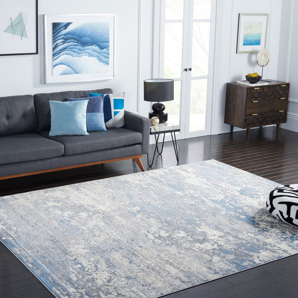 Safavieh Lagoon 571 Power Loomed 60% Polypropylene + 40% Polyester Contemporary Rug LGN571F-9