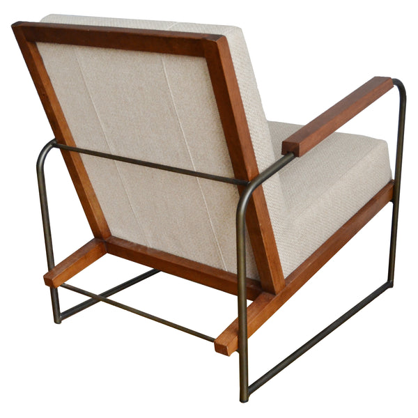 Damian Fabric Accent Chair Cardiff Tan