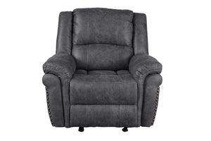 Porter Designs Socorro Manual Contemporary Recliner Gray 03-180C-03-7625