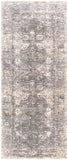 Lincoln LIC-2304 Traditional Polyester Rug LIC2304-3310 Dark Green, Navy, Denim, Sky Blue, Beige, White 100% Polyester 3'3" x 10'