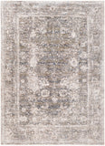 Lincoln LIC-2304 Traditional Polyester Rug LIC2304-9131 Dark Green, Navy, Denim, Sky Blue, Beige, White 100% Polyester 9' x 13'1"