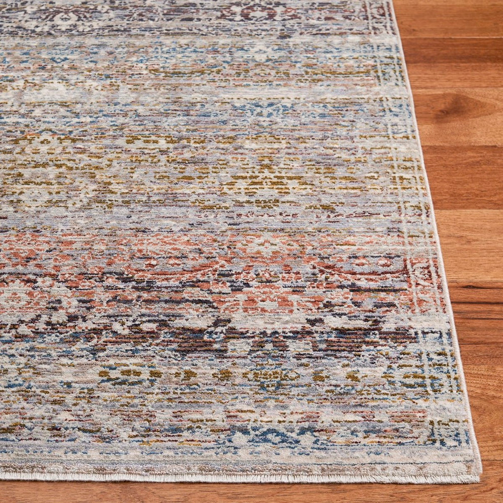 Limitee 700 Limitee 717 Transitional Power Loomed 70% Polyester, 30% Viscose Rug Grey / Beige