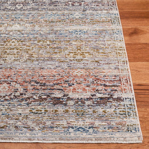 Limitee 700 Limitee 717 Transitional Power Loomed 70% Polyester, 30% Viscose Rug Grey / Beige