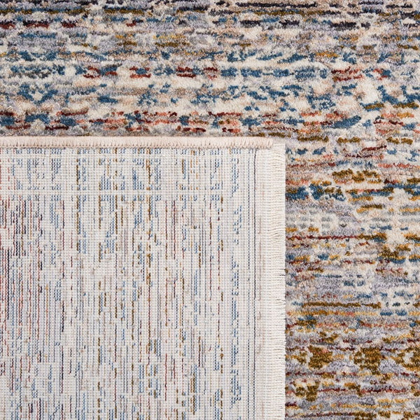 Limitee 700 Limitee 717 Transitional Power Loomed 70% Polyester, 30% Viscose Rug Grey / Beige