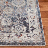 Limitee 700 Limitee 757 Transitional Power Loomed 70% Polyester, 30% Viscose Rug Charcoal / Beige