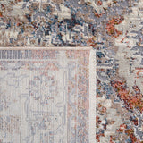 Limitee 700 Limitee 757 Transitional Power Loomed 70% Polyester, 30% Viscose Rug Charcoal / Beige