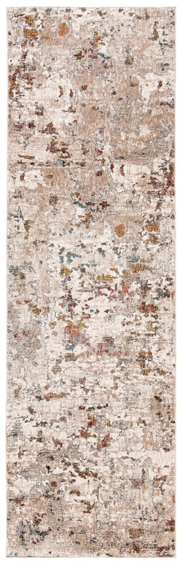 Limitee 700 Limitee 775 Transitional Power Loomed 70% Polyester, 30% Viscose Rug Beige / Beige