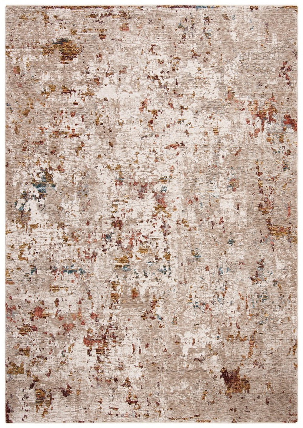Limitee 700 Limitee 775 Transitional Power Loomed 70% Polyester, 30% Viscose Rug Beige / Beige