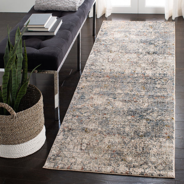 Limitee 700 Limitee 796 Transitional Power Loomed 70% Polyester, 30% Viscose Rug Grey / Beige