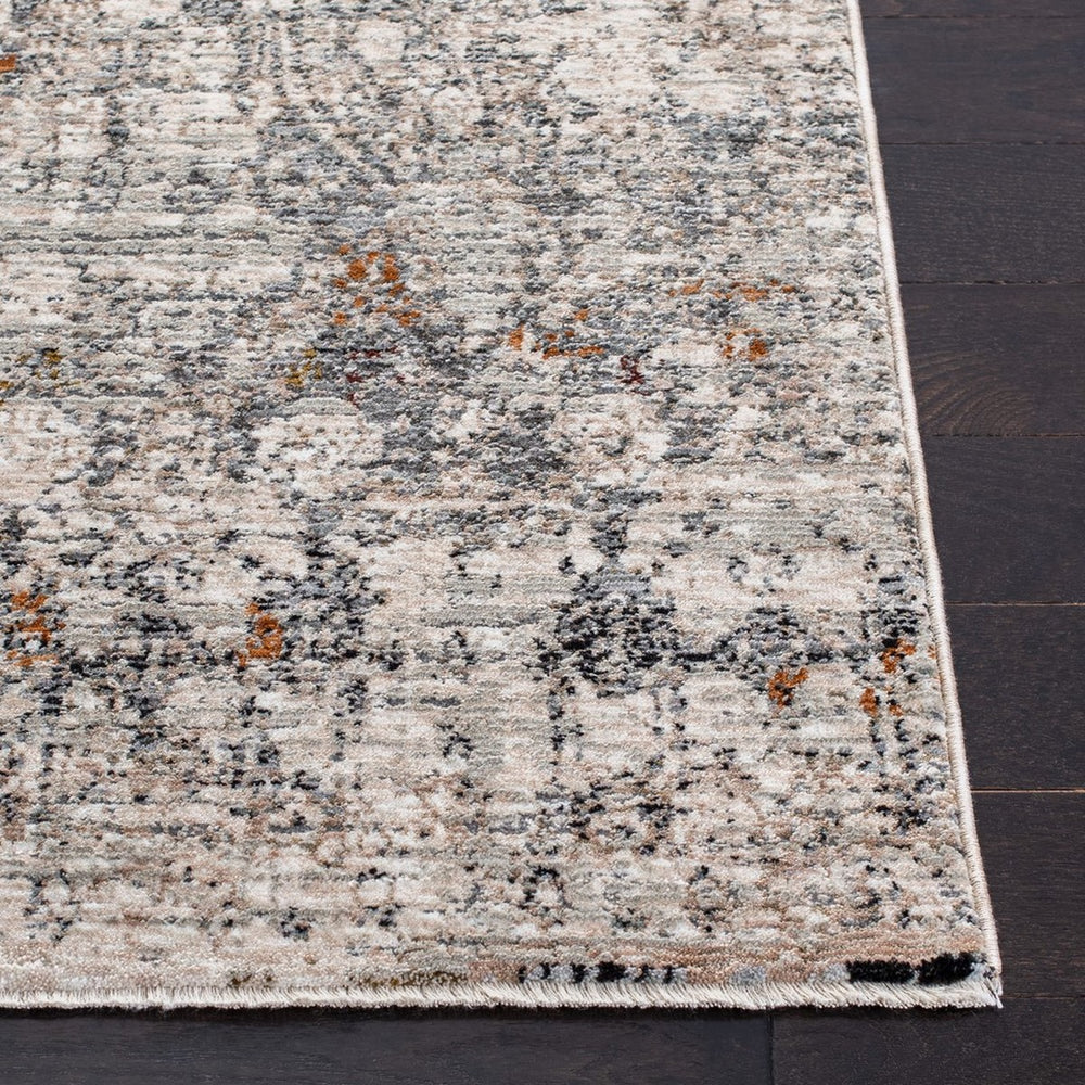 Limitee 700 Limitee 796 Transitional Power Loomed 70% Polyester, 30% Viscose Rug Grey / Beige