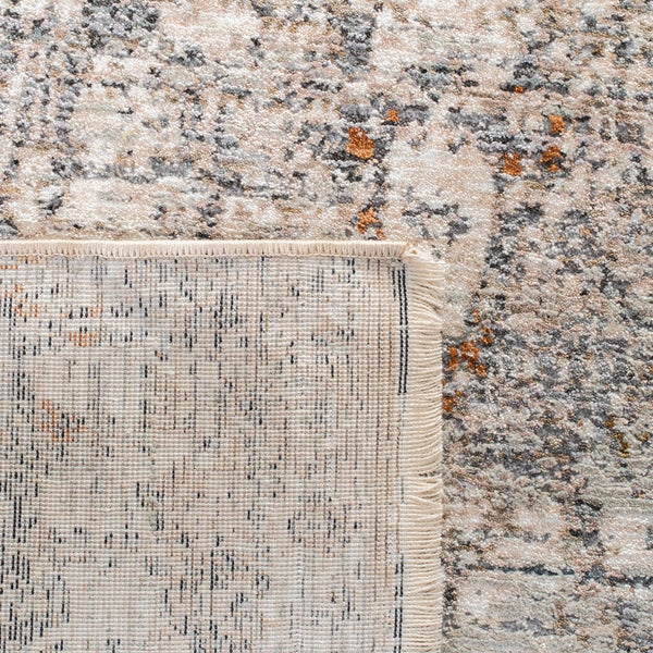 Limitee 700 Limitee 796 Transitional Power Loomed 70% Polyester, 30% Viscose Rug Grey / Beige